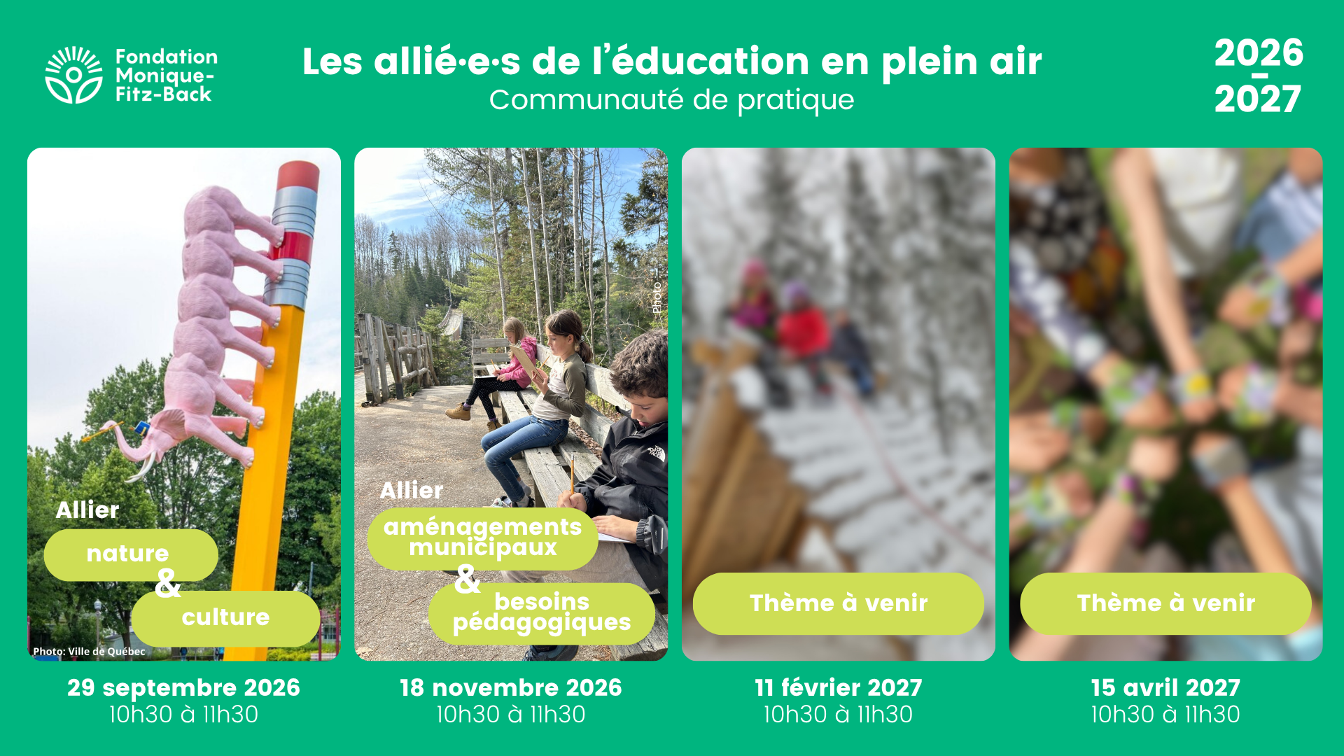 Enseigner dehors
